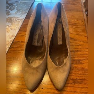 VINTAGE 1980s SUEDE VIA SPIGA HEELS SZ 9.5